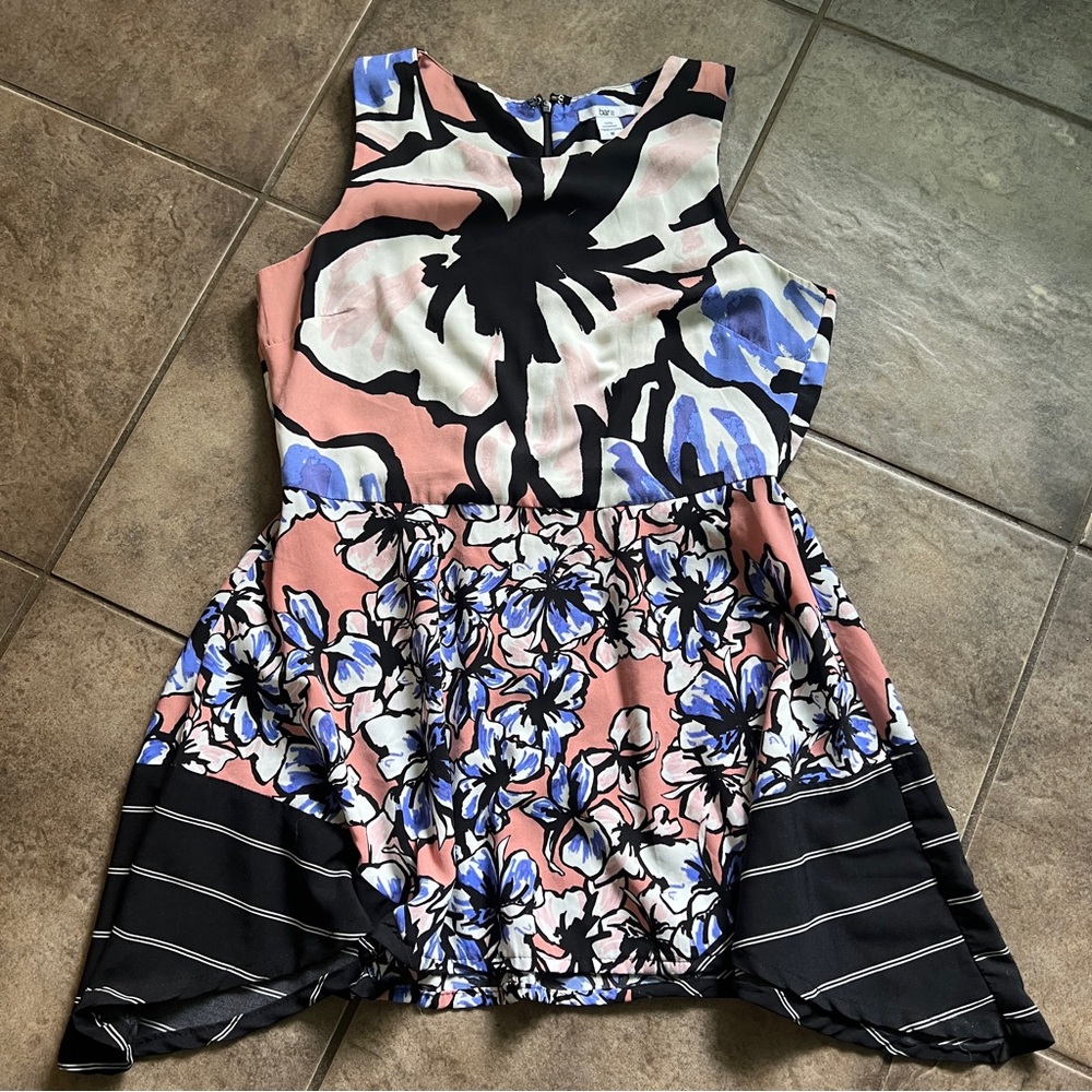 Bar III Floral Top